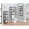 Alaterre Furniture Pomona 48"H Metal and Solid Wood Bath Floor Storage Shelf AMBA7020 - alternate 4